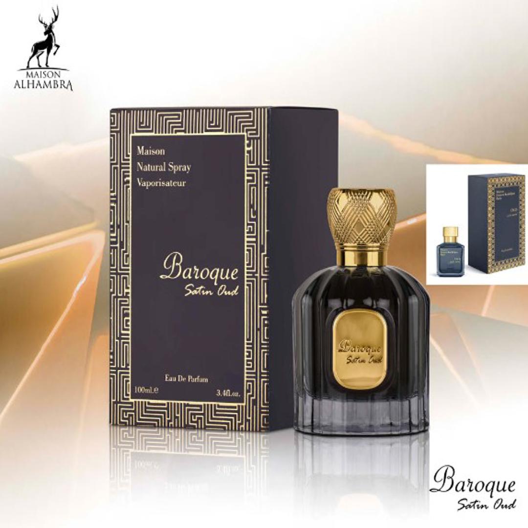 Baroque Satin Oud Perfume by Maison Alhambra Inspired by Maison